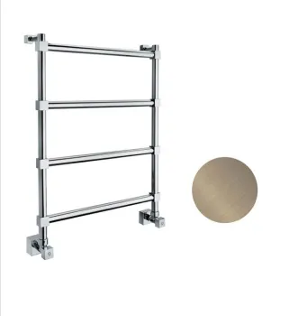 Полотенцесушитель водяной Margaroli Sole 442TQ4604BBN 71x51 никель