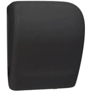 Пластиковый диспенсер для рулонных полотенец черный Nofer Black 04032.2.N