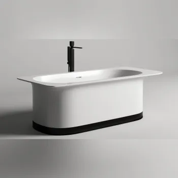 Ванна из искусственного камня Salini Ninfea 180x82 102721MF