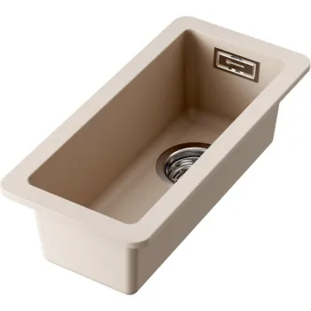 Дополнительная мойка Omoikiri Kata 20-U-SA бежевая 4993419