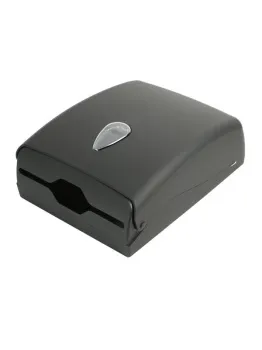 Диспенсер для полотенец пластмассовый черный Nofer Black 04020.N