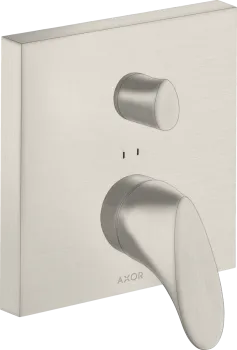 Axor Starck Organic Смеситель для ванны, встраиваемый, с переключателем на 2 потока, со защитной ком