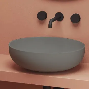 Раковина накладная/для пьедестала Artceram Jolie 50, grey olive JOL001 15 00