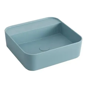 Раковина накладная/подвесная Cielo Shui Comfort SHCOLAQSF PL 44 см голубой