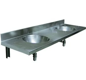 Раковина коллективная Nofer с умывальниками 1200 мм 13070.2.S