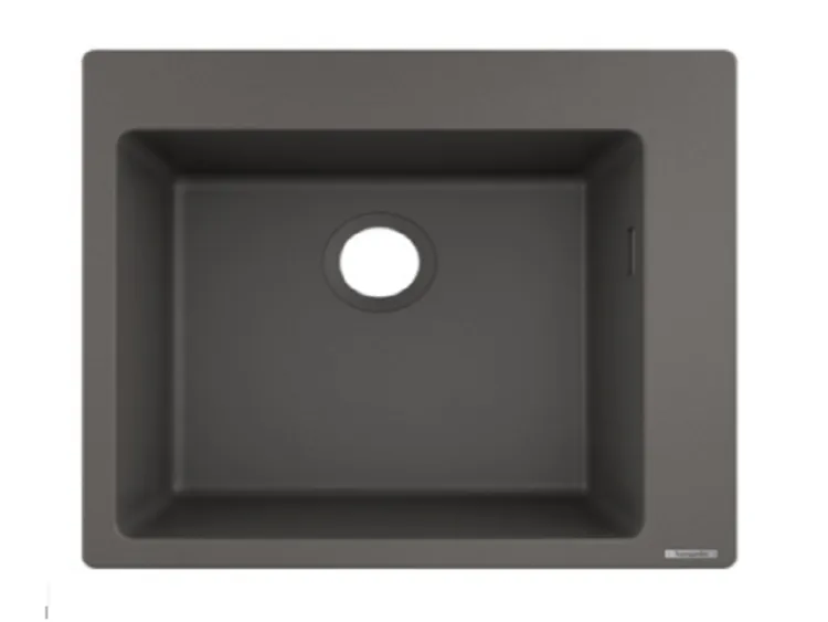 Мойка, Hansgrohe, S51, шгв 560*510*205, цвет-серый камень