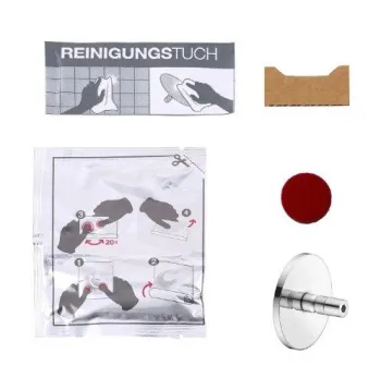 Клеевой комплект Keuco 04994000501 Nr. 5 с розеткой, хром