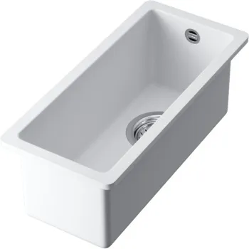 Дополнительная мойка Omoikiri Bosen 20-U-WH белая 4993156