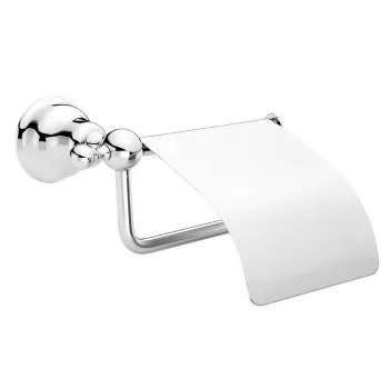 Держатель туалетной бумаги с крышкой Cisal Arcana хром AR09042021