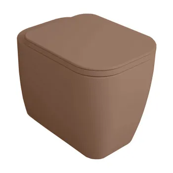 Унитаз напольный Simas Henges HE01 moka mat коричневый