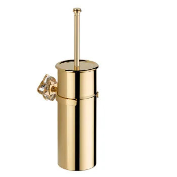 Ёршик для унитаза THG Petale De Cristal Clair Lisere Dore U6E-F01-4720C полированное золото