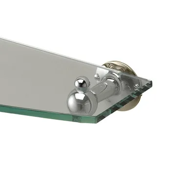 Полочка стеклянная Devon&Devon New York никель блестящий NY110NKS