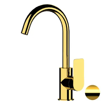 Смеситель для кухни Remer Infinity  золото глянцевое I72DO