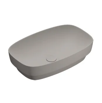 Раковина Catalano Alvea 60x38 встраиваемая, без отв, Tortora Satinato 624600032