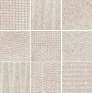 Керамогранит EQUIPE Micro Evoke Taupe 20х20 (9 вариантов паттерна) 23547