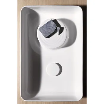 Laufen VAL Раковина-чаша 550х360х125мм без отв. под смеситель, с покр. LLC, цвет: белый