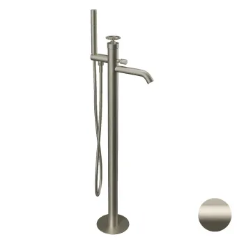 Смеситель для ванны Remer Chrono  напольный сталь CH08XV