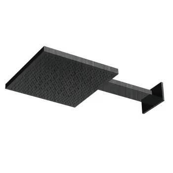 Верхний душ Almar 30х30, 2 режима, с настенным держателем, нержавеющая сталь брашированная E044277.BS