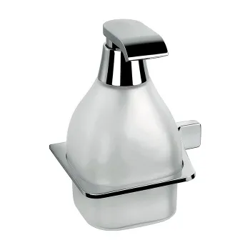 Дозатор для жидкого мыла Colombo Alize SX, подвесной, хром/матовое стекло B9330S.CR-VAN