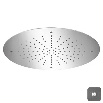 Верхний душ круглый Almar Round 498, нерж сталь, gun metal brushed pvd E044047.GM