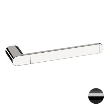 Полотенцедержатель Remer Lounge черный брашированный хром (CFP) LN44CFP