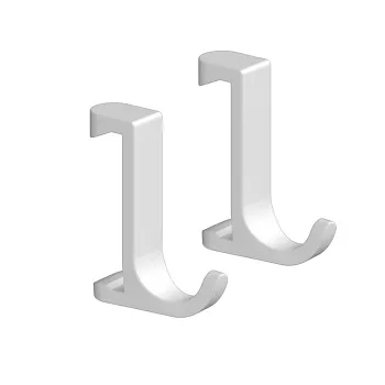 HG WallStoris Крючок узкий, матовый белый