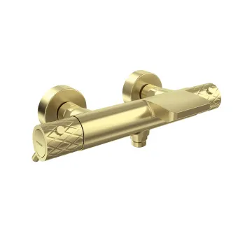 Смеситель термостатический Ramonsoler Odisea для ванны с каскадным изливом joya золото 593901SOC