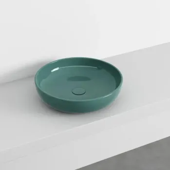 Раковина накладная Cielo Shui SHBA45 SM 45 см зеленый