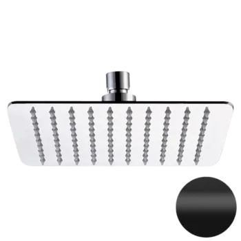 Верхний душ Daniel A577CM2515 чёрный матовый