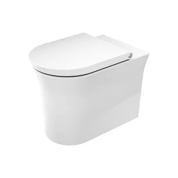 Чаша напольного унитаза Duravit White Tulip 2001092000 HygieneGlaze, белый