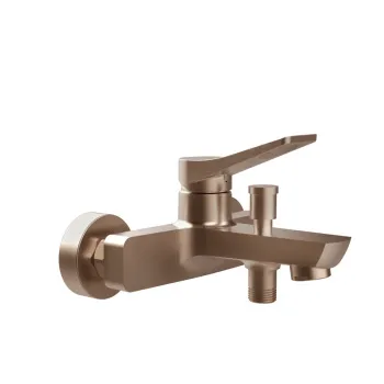 Смеситель для ванны Gessi Rilievo 59013.708 Copper Brushed PVD