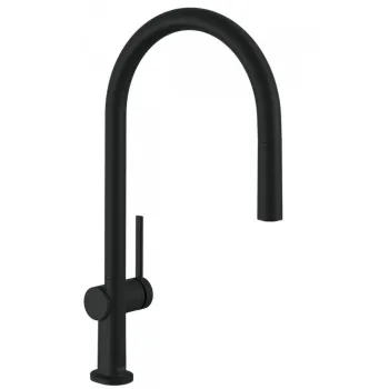 Смеситель для кухни Hansgrohe Talis M54 72803670, чёрный матовый