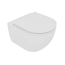 Чаша подвесного унитаза GSG Ceramic Design Like LKWCSOXXS000 укороченная белый глянцевый