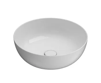 Раковина Globo T-Edge для установки на столешницу размер 45 см диаметр цвет bi (Bianco) B6T45BI