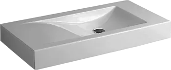 Раковина накладная Simas Frozen FZ 12 bia 100 см  белый