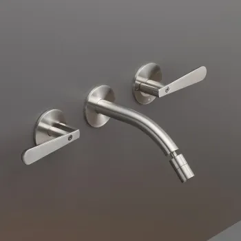 Смеситель для ванны CЕА Design Lutezia LTZ 04 S с гибким изливом сталь