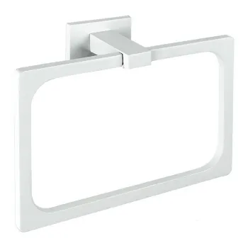 Полотенцедержатель кольцо Colombo Look 20х14см белый матовый B1631.BM