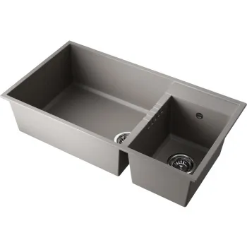 Мойка кухонная Omoikiri Tedori 85-2-U-GR leningrad grey 4993542