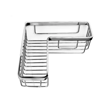 Подвесная полочка-решетка угловая Stella Lucilla 1003 хром LL 10032 CR00