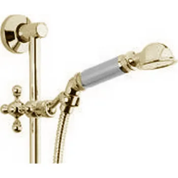 Душевой гарнитур Cisal Shower ручная лейка,шланг 150 см,штанга 60 см, золото AR00311224 Акция
