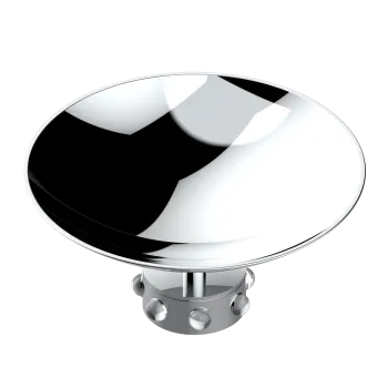 Мыльница металлическая THG Mossi Cristal Clair A2N-A02-544GM хром