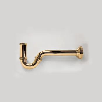 Сифон Devon&Devon s-образный 1¼, &rdquo, золото светлое DDA325