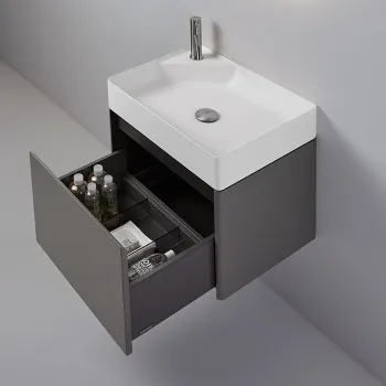 Комплект мебели Antonio Lupi Simplo 54х42хh37.5, с раковиной, с 1 ящиком, Matita goffrato А0002424218