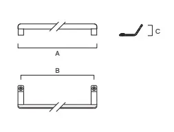 Полотенцедержатель Catalano ITALY Cromo 0760450061