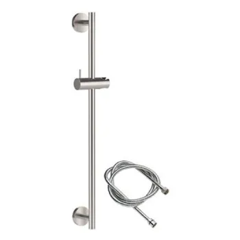 Душевая стойка Remer 60см Ø со шлангом нерж.сталь матов SS317M332