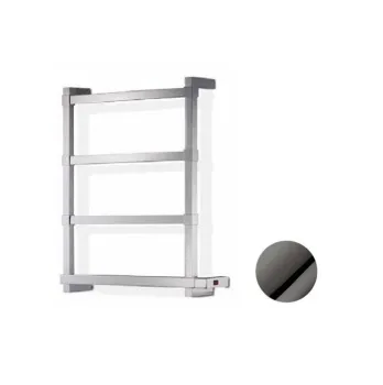 Полотенцесушитель электрический Margaroli Panorama 8424704BCRNB 62x55.5 правый хром/черный