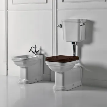 Труба для низкого бачка Kerasan 757190 хром