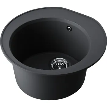 Мойка кухонная Omoikiri Miya 50R-BL чёрная 4993502