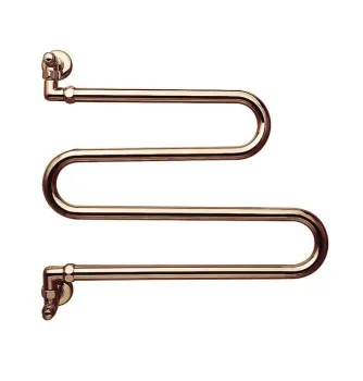 Полотенцесушитель водяной Margaroli Vento 406OB 48.5x53 бронза