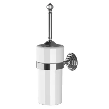 Ерш подвесной в керамичнской колбе Devon&Devon Gemstone держателя никель блестящий GEM720NK